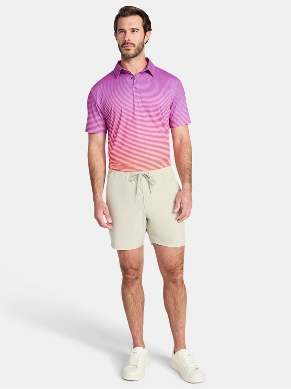Everyday Stretch Hybrid Shorts - Beige